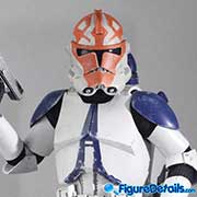 501st Battalion Clone Trooper Prototype Preview - Star Wars: The Clone Wars - Hot Toys - tms022 tms023