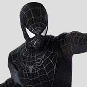 Spider Man Peter Parker Black Suit - Spider Men 3 - Hot Toys mms165