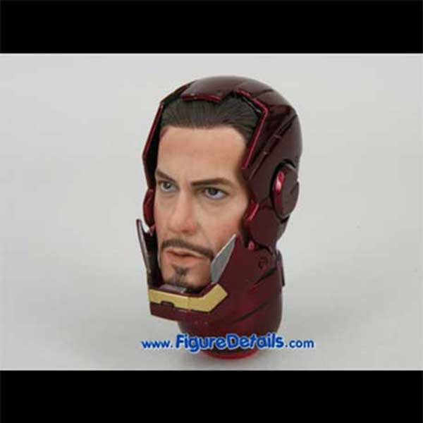 Hot Toys Iron Man Mark 3 Battle Damaged Version mms110 - Helmet and Head Sculpt Review
