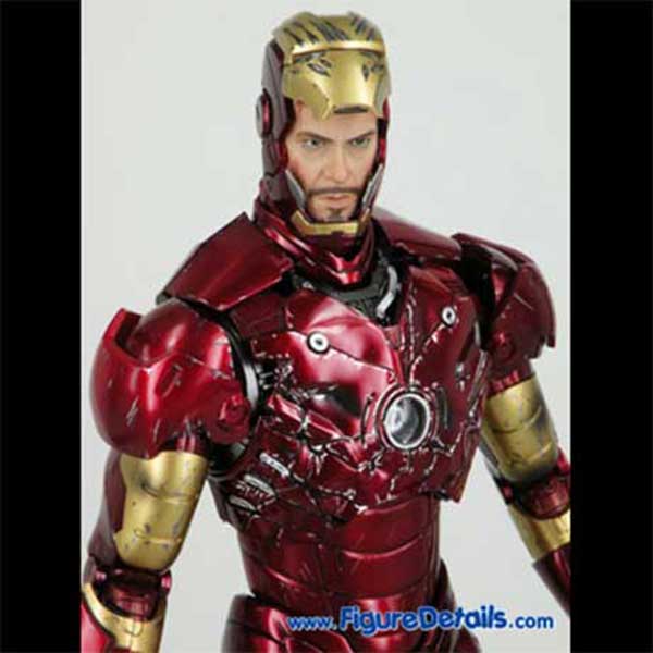 Hot Toys Battle Damaged Helmet - Iron Man Mark 3 mms110 7