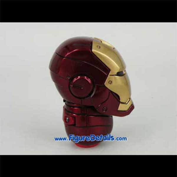 Hot Toys Iron Man Mark 3 Battle Damaged Version mms110 - Helmet and Head Sculpt Review 7