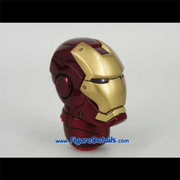 Hot Toys Iron Man Mark 3 Battle Damaged Version mms110 - Helmet and Head Sculpt Review 8