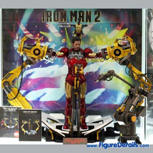Iron Man Mark 4 with Suit Up Gantry mms160 - Iron Man 2 - Hot Toys Action Figure 3