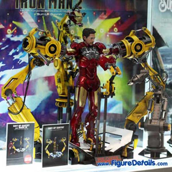 Iron Man Mark 4 with Suit Up Gantry mms160 - Iron Man 2 - Hot Toys Action Figure 4