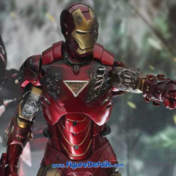 Hot Toys Iron Man Mark VI Action Figure Iron Man 2 MMS132 5