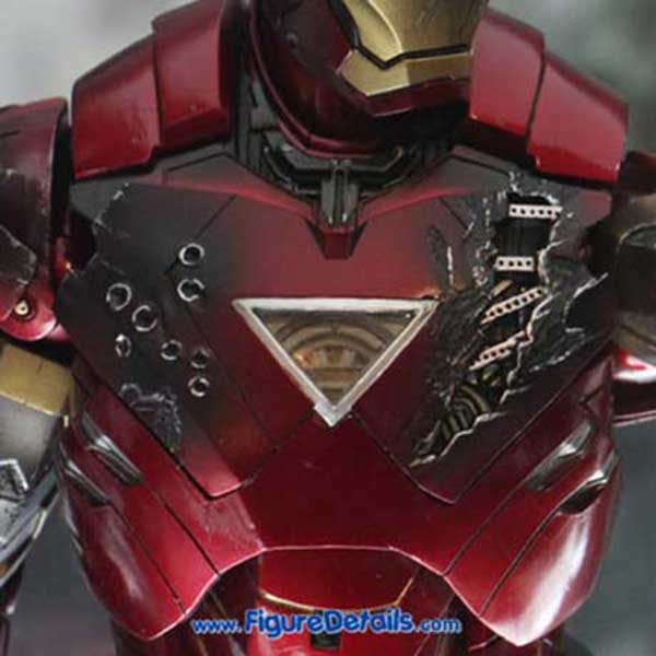 Hot Toys Iron Man Mark VI Action Figure Iron Man 2 MMS132 6