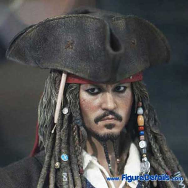 Jack Sparrow DX06 - Pirates of the Caribbean: On Stranger Tides - Hot Toys Action Figure 3