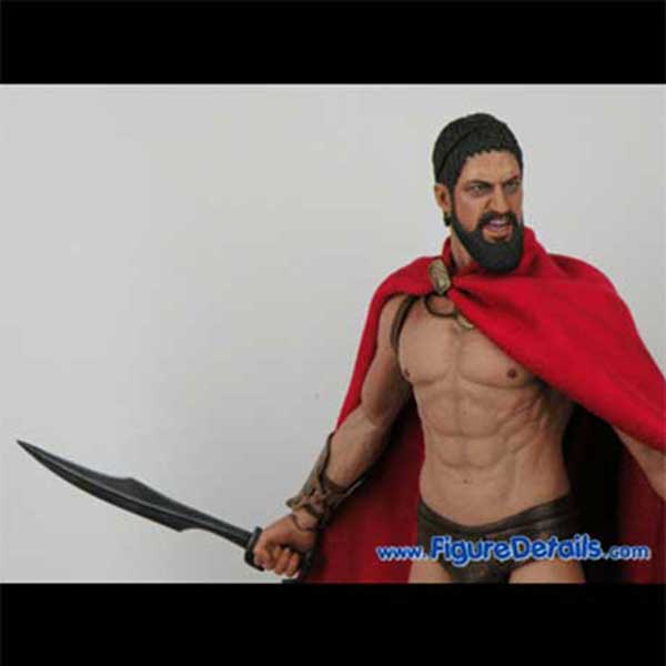 Hot Toys King Leonidas Action Figure Close Up Review - 300 - mms114