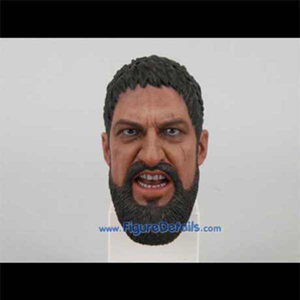 Hot Toys King Leonidas Head Sculpt Review - 300 - mms114