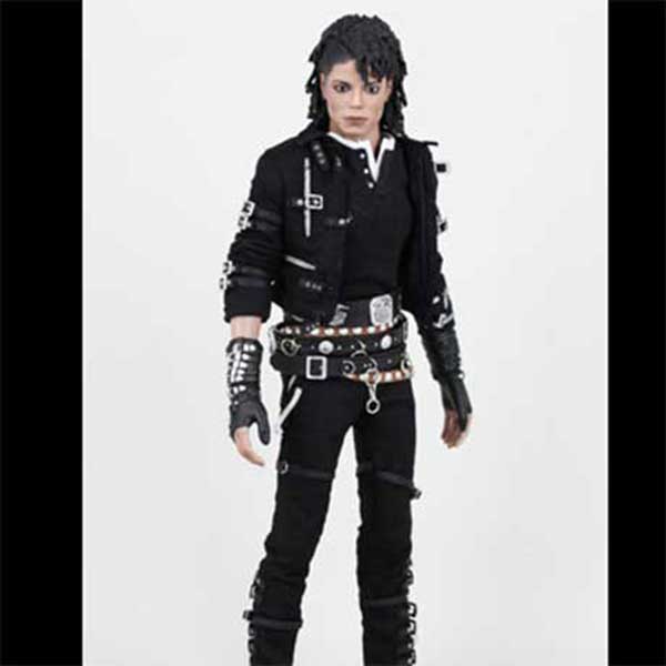 Michael Jackson Bad Version - Songs Bad & Dirty Diana - Hot Toys dx03 Packing & Action Figure 2