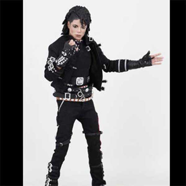 Michael Jackson Bad Version - Songs Bad & Dirty Diana - Hot Toys dx03 Packing & Action Figure 3