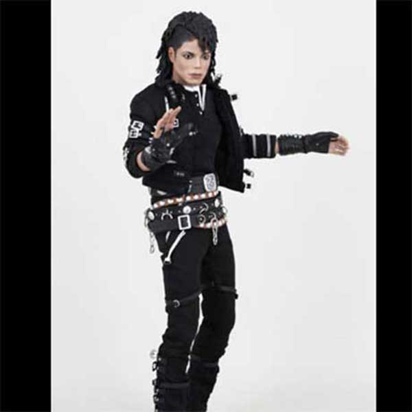 Michael Jackson Bad Version - Songs Bad & Dirty Diana - Hot Toys dx03 Packing & Action Figure 6