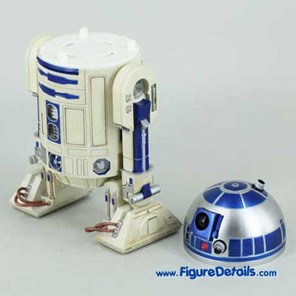 Medicom Toy RAH Star Wars R2D2 Action Figure LED Light Up function Review 2