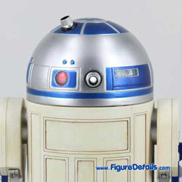 Medicom Toy RAH Star Wars R2D2 Action Figure LED Light Up function Review 7