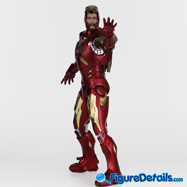 Hot Toys Iron Man Mark 7 VII Tony Stark Head Sculpt Review in 360 Degree - The Avengers - mms500 2