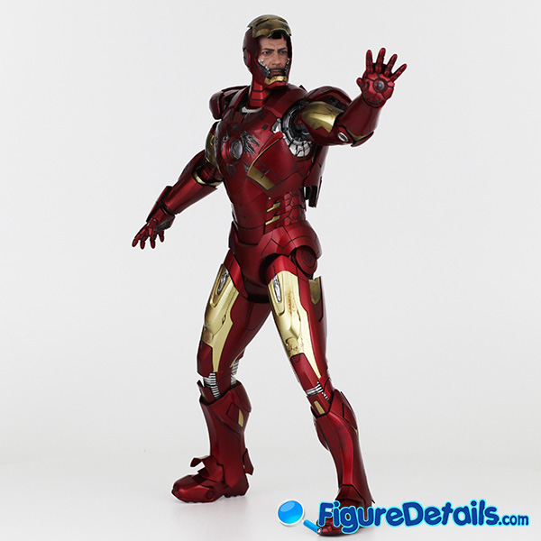 Hot Toys Iron Man Mark 7 VII Tony Stark Head Sculpt Review in 360 Degree - The Avengers - mms500 4