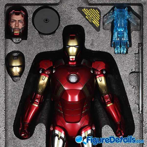 Hot Toys Iron Man Mark 7 VII Box Design Review in 360 Degree - The Avengers - mms500 3
