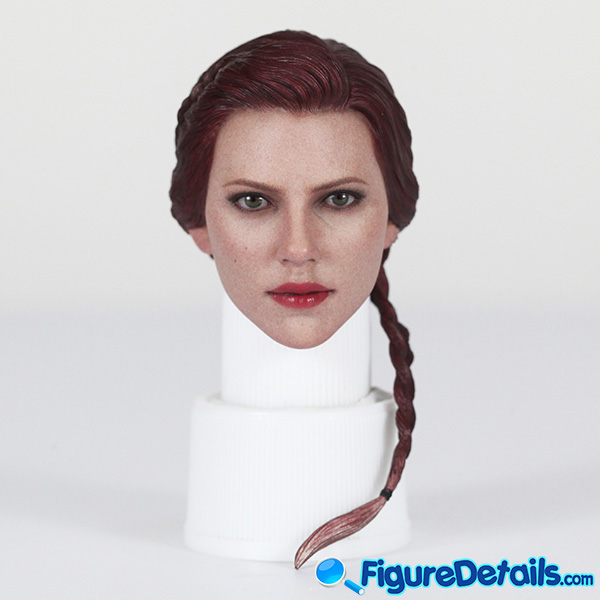 Hot Toys Black Widow Head Sculpt Review in 360 Degree - Avengers Endgame - Scarlett Johansson - mms533