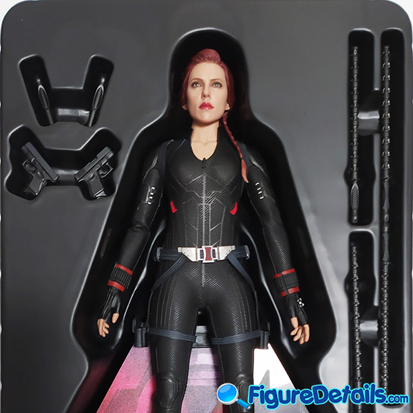 Hot Toys Black Widow Head Sculpt Review in 360 Degree - Avengers Endgame - Scarlett Johansson - mms533 6
