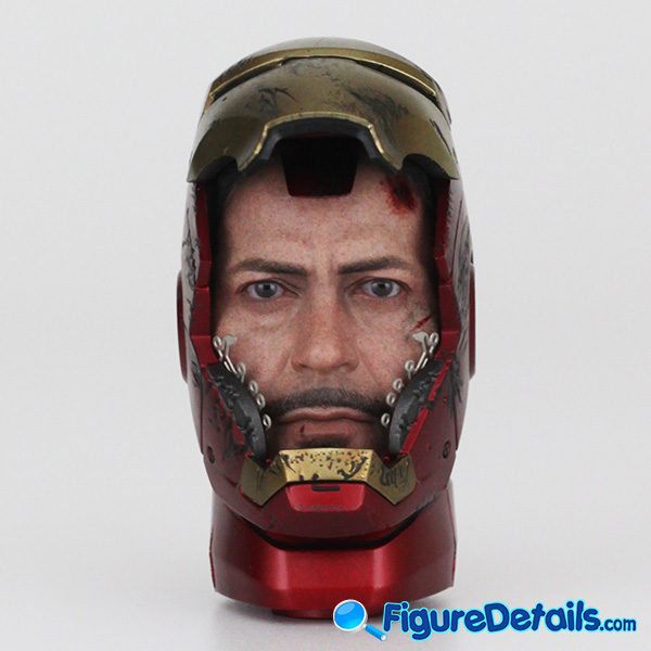 Hot Toys Iron Man Mark 7 VII Tony Stark Head Sculpt Review in 360 Degree - The Avengers - mms500 3