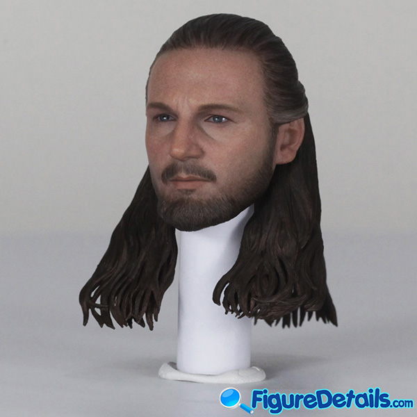 Hot Toys Qui-Gon Jinn Head Sculpt Review in 360 Degree - Star Wars Episode I - Liam Neeson - mms525 6