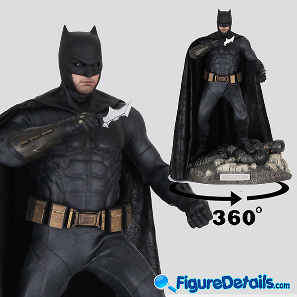 Hot Toys Batman Ben Affleck Review in 360 Degree - Justice League - mms455 mms456