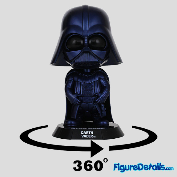 Hot Toys Darth Vader Metallic Blue Version Cosbaby cosb695 Review in 360 Degree - Star Wars