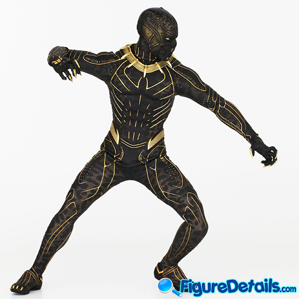 Hot Toys Erik Killmonger Masked Head Sculpt Review mms471 in 360 Degree - Black Panther 2