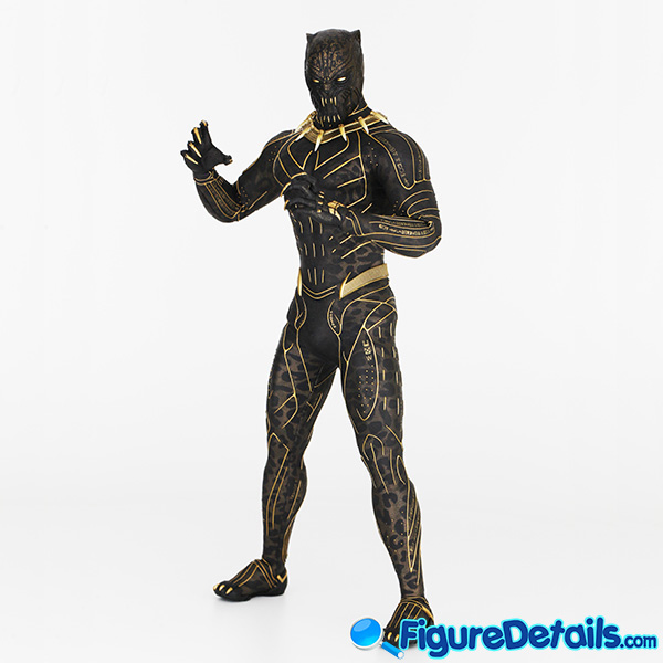Hot Toys Erik Killmonger Masked Head Sculpt Review mms471 in 360 Degree - Black Panther 3