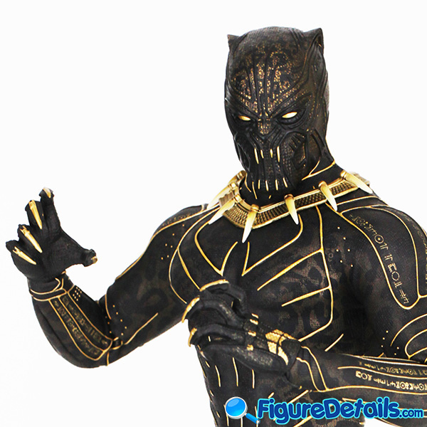 Hot Toys Erik Killmonger Masked Head Sculpt Review mms471 in 360 Degree - Black Panther 4