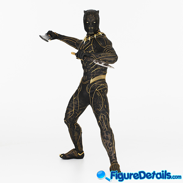 Hot Toys Erik Killmonger Masked Head Sculpt Review mms471 in 360 Degree - Black Panther 5