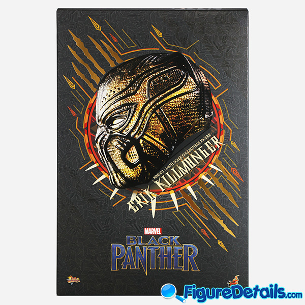 Hot Toys Erik Killmonger Box Art Review mms471 in 360 Degree - Black Panther 3