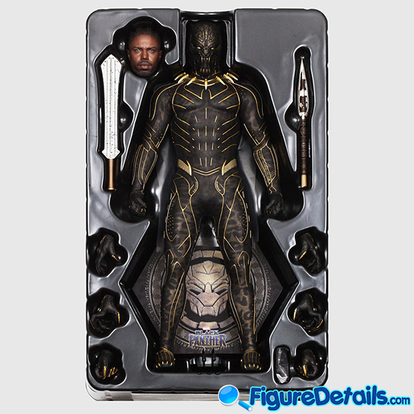 Hot Toys Erik Killmonger Box Art Review mms471 in 360 Degree - Black Panther 5
