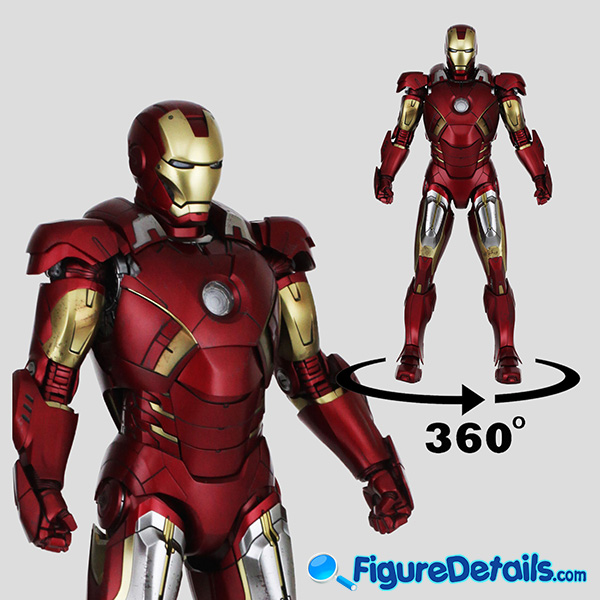 Hot Toys Iron Man Mark 7 VII Review in 360 Degree - The Avengers - mms500D27 1