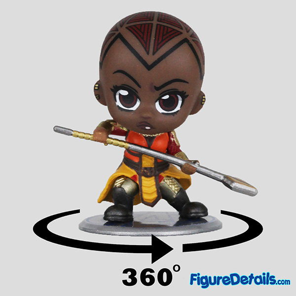 Hot Toys Okoye Female Heroes Cosbaby cosb682 Review in 360 Degree - Avengers Endgame