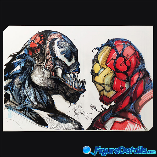 Hot Toys Venomized Iron Man Prototype Preview - Marvel Spiderman Maximum Venom - ac04 19