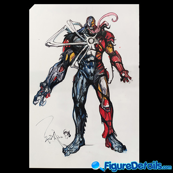 Hot Toys Venomized Iron Man Prototype Preview - Marvel Spiderman Maximum Venom - ac04 20