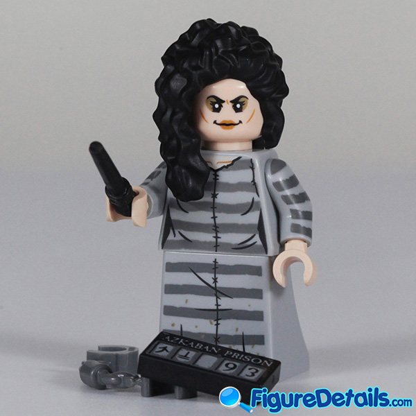 Lego Bellatrix Lestrange Minifigure with 2nd face Review in 360 Degree - Lego Harry Potter Series 2 - 71028 2