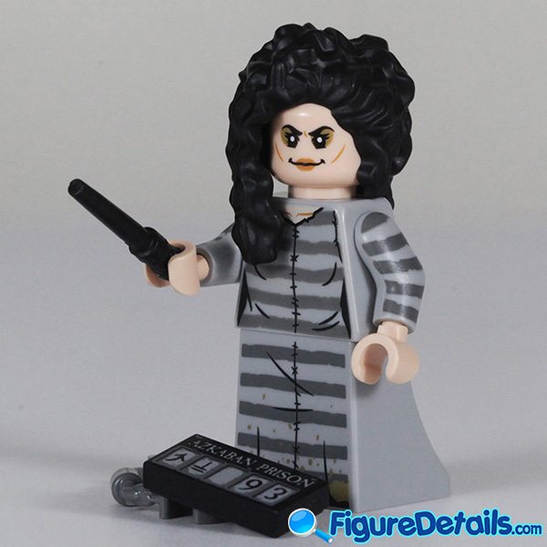 Lego Bellatrix Lestrange Minifigure with 2nd face Review in 360 Degree - Lego Harry Potter Series 2 - 71028 3