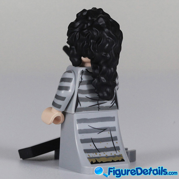 Lego Bellatrix Lestrange Minifigure with 2nd face Review in 360 Degree - Lego Harry Potter Series 2 - 71028 4