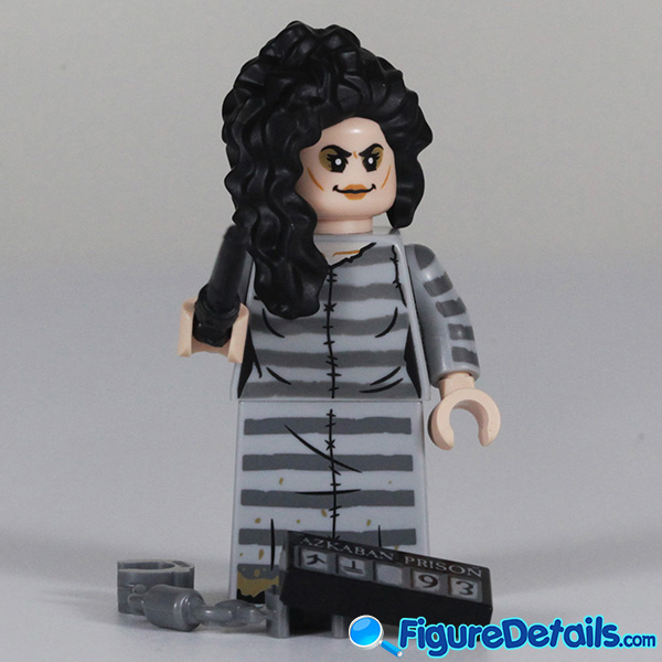 Lego Bellatrix Lestrange Minifigure with 2nd face Review in 360 Degree - Lego Harry Potter Series 2 - 71028 6