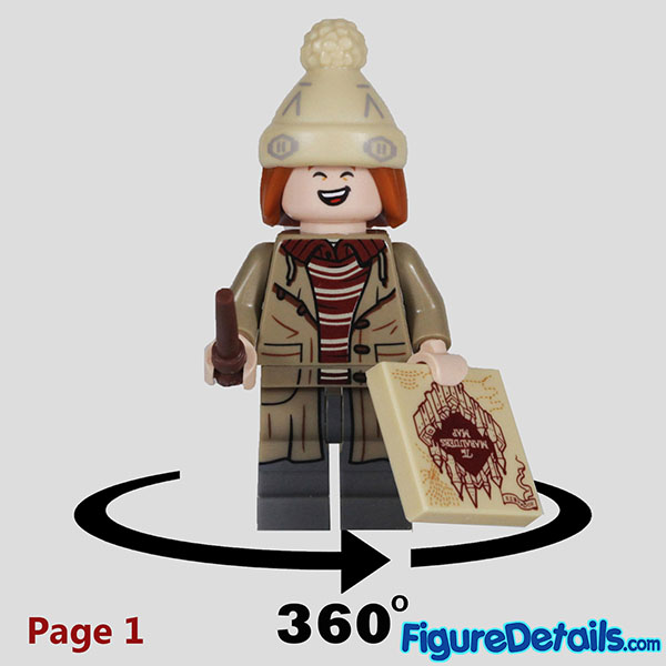 Lego George Weasley Minifigure Review in 360 Degree - Lego Harry Potter Series 2 - 71028 1
