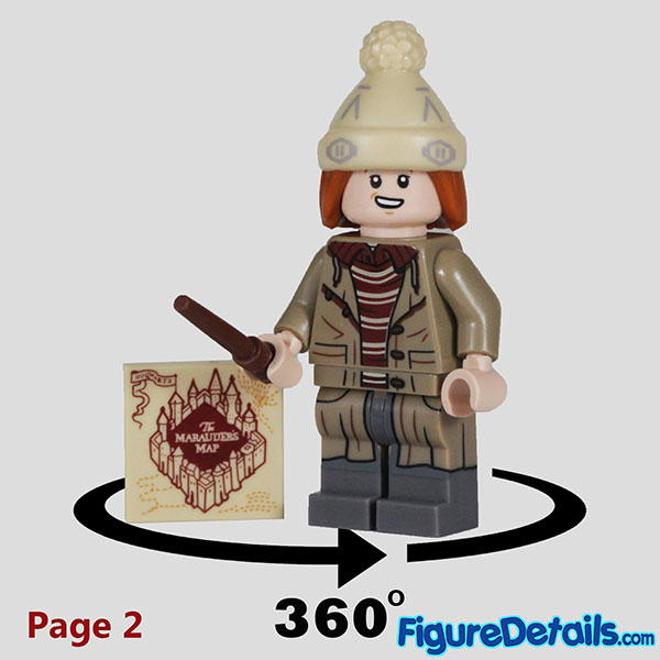 Lego George Weasley Minifigure Review in 360 Degree - Lego Harry Potter Series 2 - 71028 7