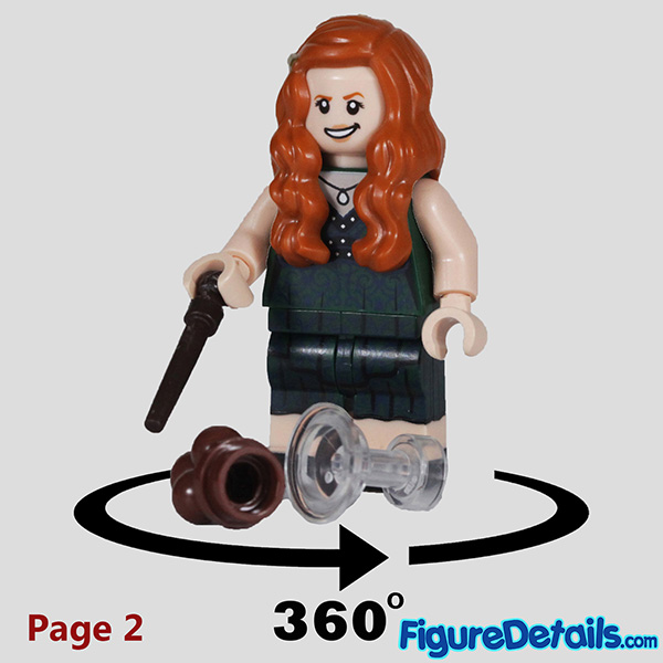 Lego Ginny Weasley Minifigure Review in 360 Degree - Lego Harry Potter Series 2 - 71028 7