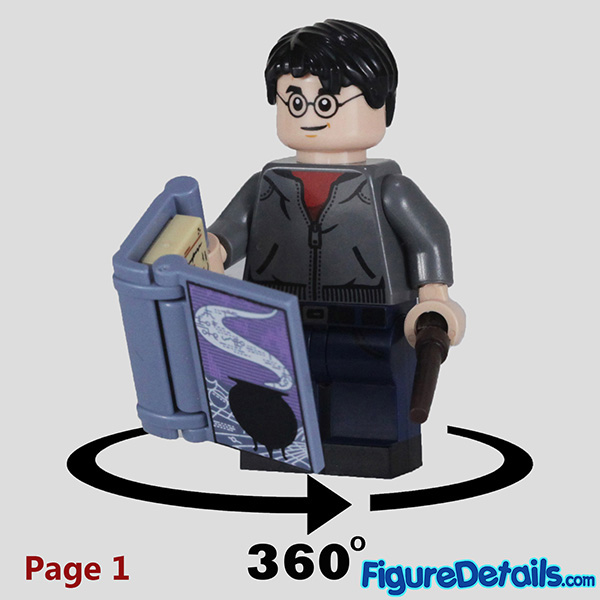 Lego Harry Potter Minifigure 2nd face Review in 360 Degree - Lego Harry Potter Series 2 - 71028 6