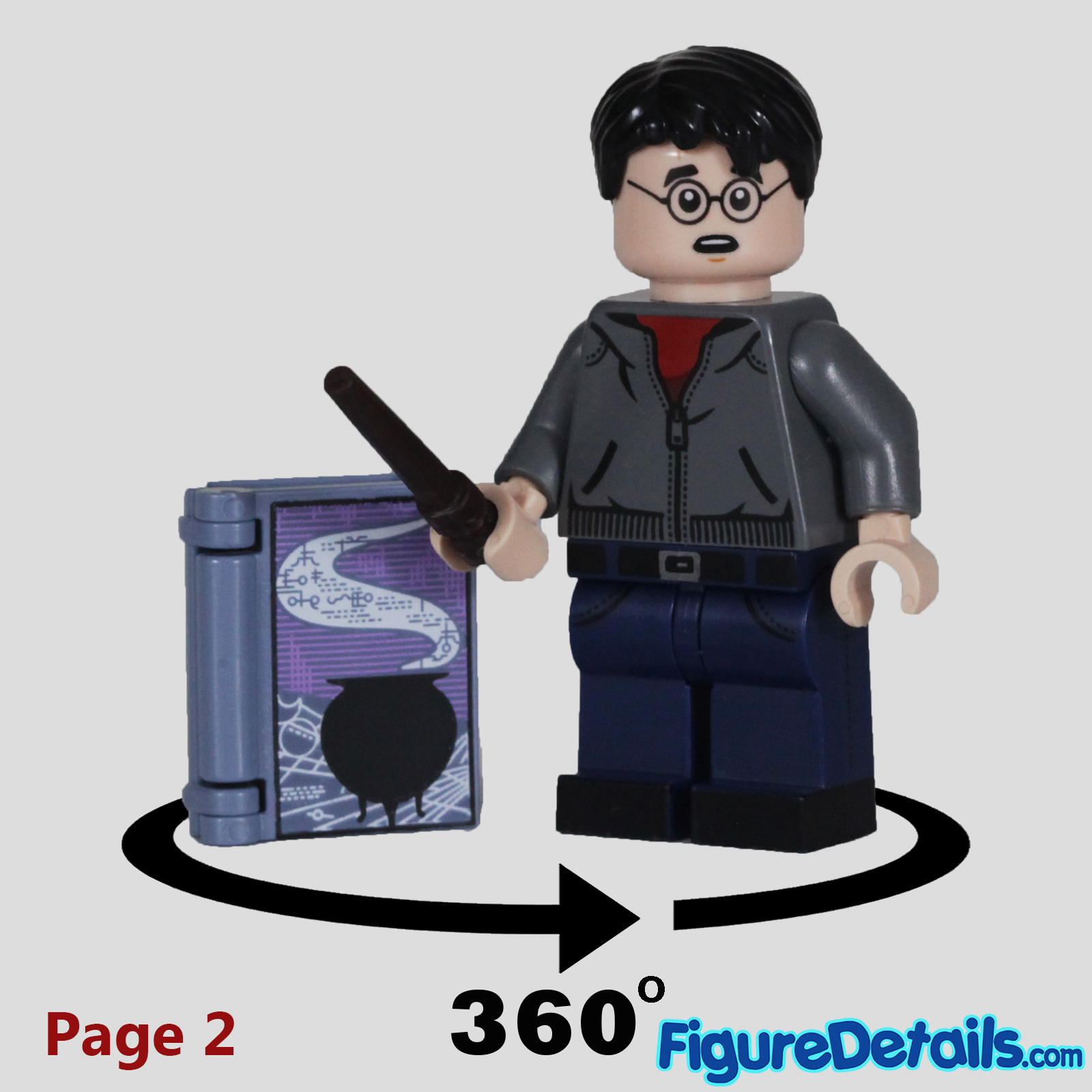 Lego Harry Potter Minifigure Review in 360 Degree - Lego Harry Potter Series 2 - 71028 7