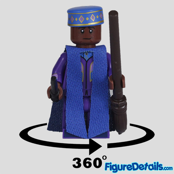 Lego Kingsley Shacklebolt Minifigure Review in 360 Degree - Lego Harry Potter Series 2 - 71028