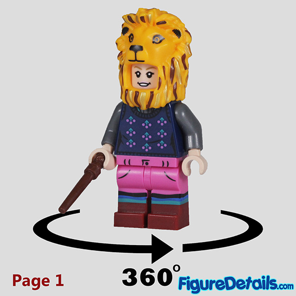 Lego Luna Lovegood Minifigure Review in 360 Degree - Lego Collectible Minifigures Harry Potter Series 2 - 71028 1