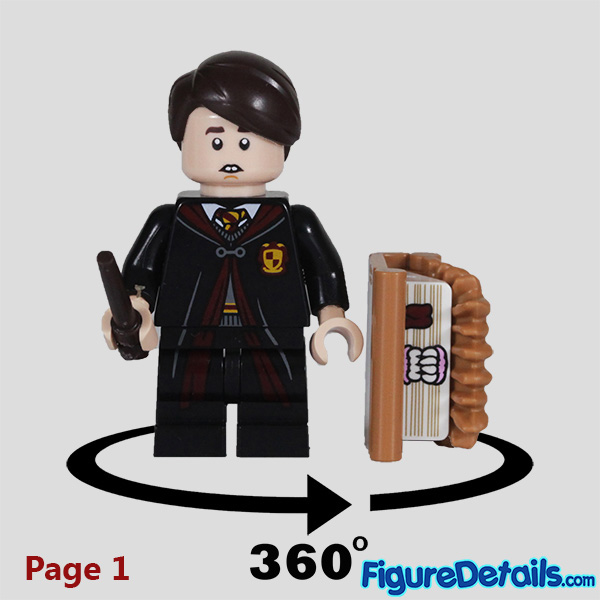 Lego Neville Longbottom Minifigure with 2nd Face Review in 360 Degree - Lego Harry Potter Series 2 - 71028 7