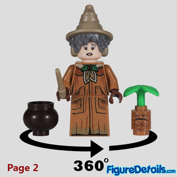 Lego Professor Sprout Minifigure Review in 360 Degree - Lego Harry Potter Series 2 - 71028 7